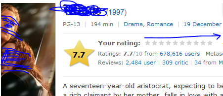 imdb rating review service